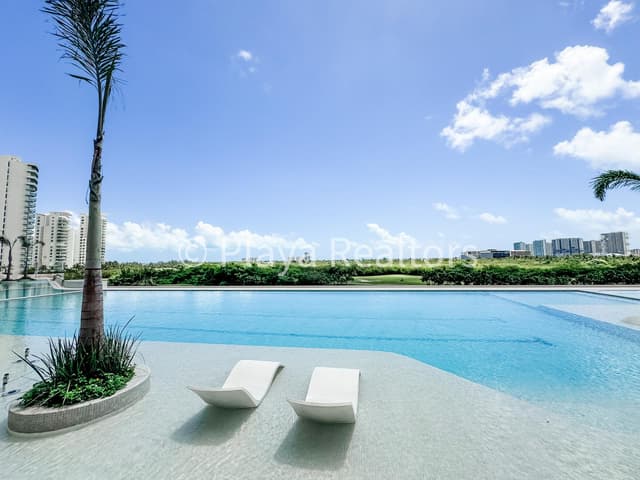 DISFRUTA PUERTO CANCUN | 2 HAB| POOL | KIDS CLUB | GYM | SPA | planta 14- Departamento - Puerto Cancún