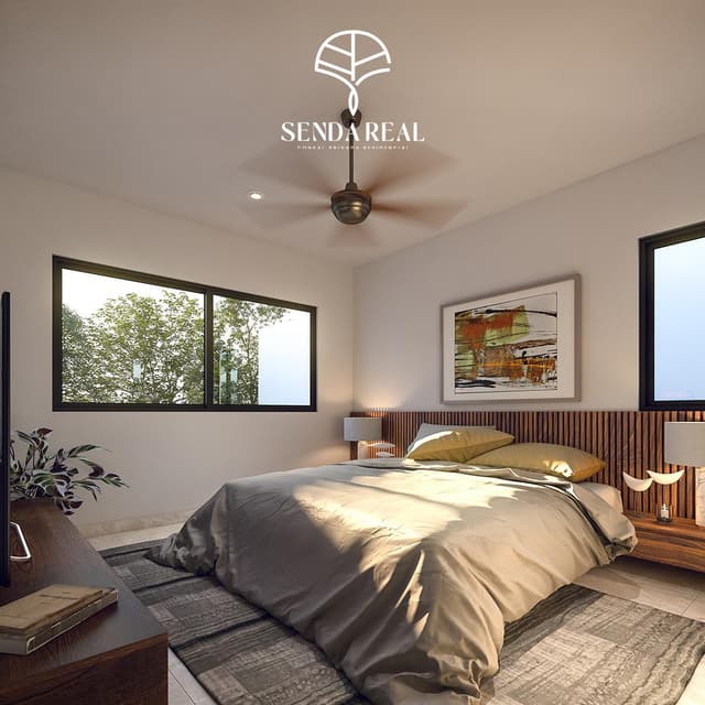 Residencial Sustentable dentro de Privada, 2 habitaciones en Conkal.