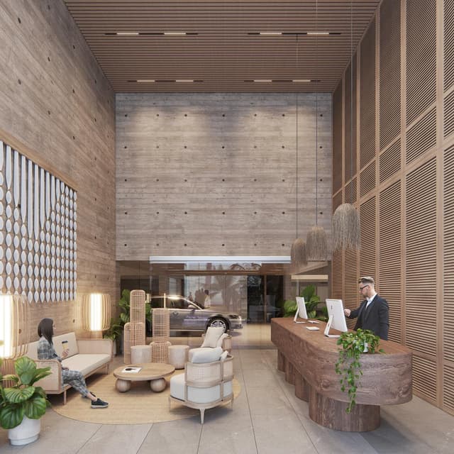 Vistas al atardecer| Departamento con terraza 2BR | Cancun