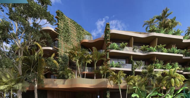 Rodéate de la belleza natural de Tulum: Disfruta de tu departamento cerca al mar.