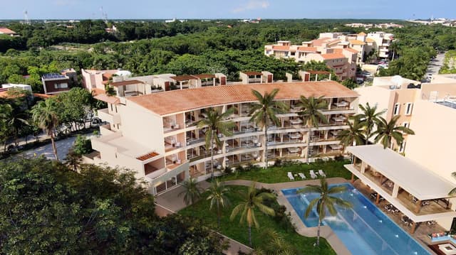 Departamento PENTHOUSE 1 hab , GOLF-TENNIS y BEACH CLUB , SEGURIDAD Puerto Aventuras