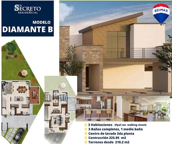 Casa en venta en El Secreto Residencial de Hermosillo, Sonora.