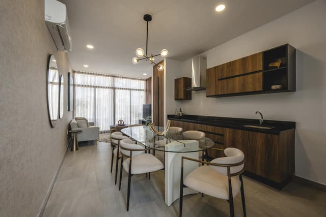 Departamento en venta en Temozon, Merida_ En privada con amenidades