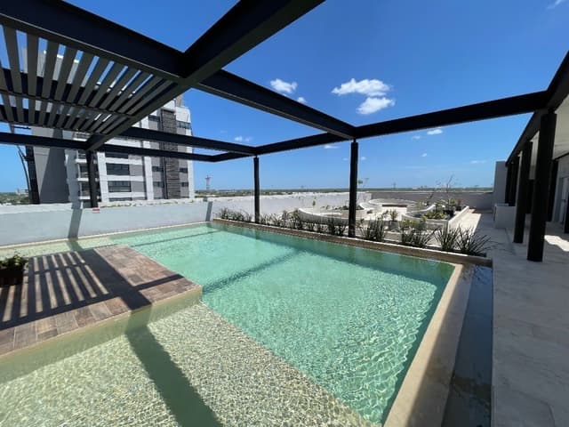 En VENTA DEPARATMENTO NUEVO de 2 Habitaciones con AMENIDADES , CERCA A PLAZA LA ISLA