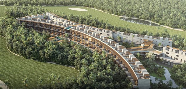 Experiencia Visual Unica: Penthouse 2 Habitaciones con Terraza y Rooftop en Playa del Carmen