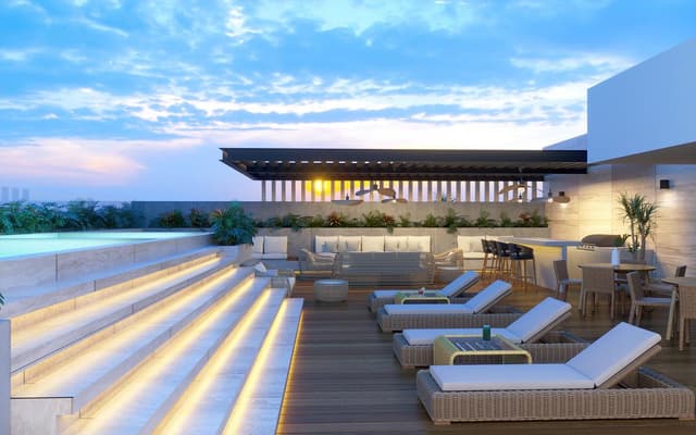 ROOF CON VISTA AL MAR | ESPECTACULAR DEPARTAMENTO 2 BR | PLAYA DEL CARMEN