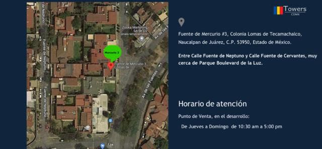 FUENTE DE MERCURIO 3 LOMAS DE TECAMACHALCO