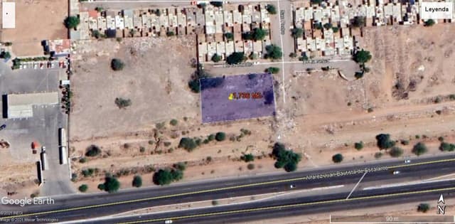Terreno en venta en Blvd. Progreso, Colonia Villa Del Real, Hermosillo, Sonora.