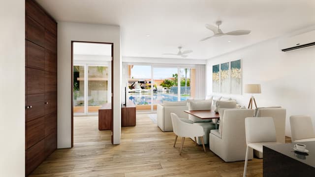 Seguridad y Privacidad, Departamento en PUERTO AVENTURAS + amenidades