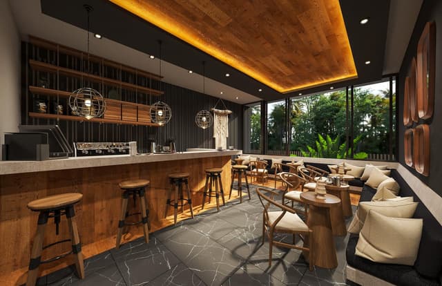 Elegante Apartamento de 1 Dormitorio con Patio Privado en Playa del Carmen