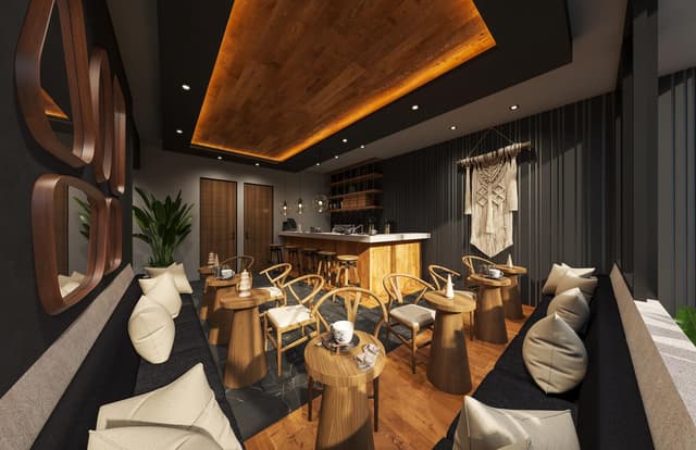 Sofisticado estudio con balcón con vistas al mar en Playa del Carmen