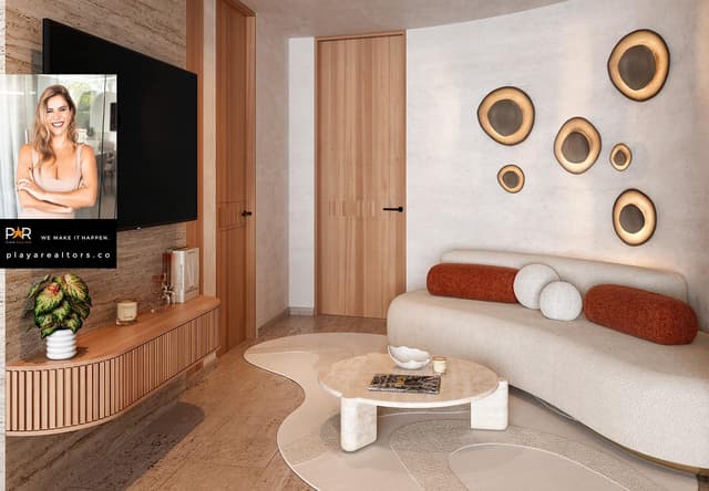 Atractivo Departamento de 1 Habitación en Aldea Zama con Área de Yoga y Acceso a la Piscina