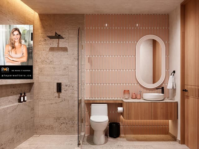 Chic Estudio con Balcón con Vistas a los Paisajes Exuberantes en Aldea Zama, Tulum