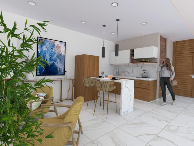Ubicación Perfecta en Playa del Carmen: Estudio Moderno en Venta