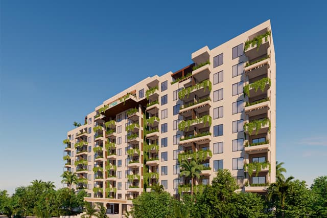 Maravilloso Departamento en Playa del Carmen con Vistas Panorámicas al Mar