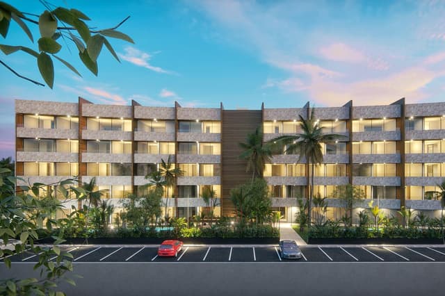 Elegante Apartamento de 2 Habitaciones con Balcón y Amenidades Exclusivas en Cozumel