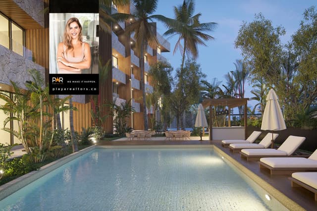 Elegante Apartamento de 2 Habitaciones con Balcón y Amenidades Exclusivas en Cozumel