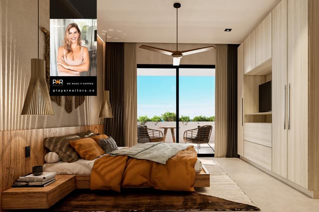 Moderno Departamento de 2 Recámaras con Balcón y Amenidades de Resort de Primer Nivel