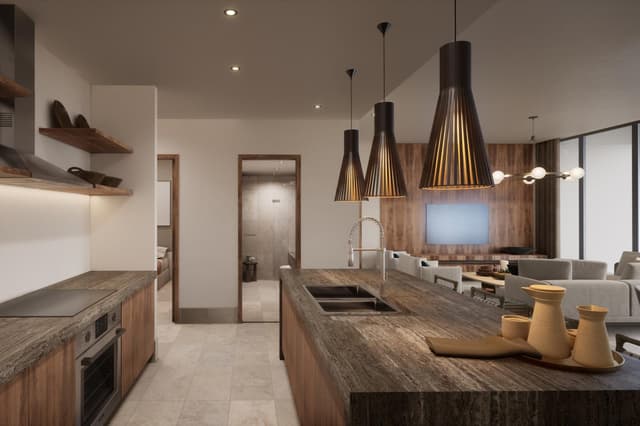 Apartamento de 3 Recámaras en Planta Baja con Patio y Acceso Directo a la Alberca