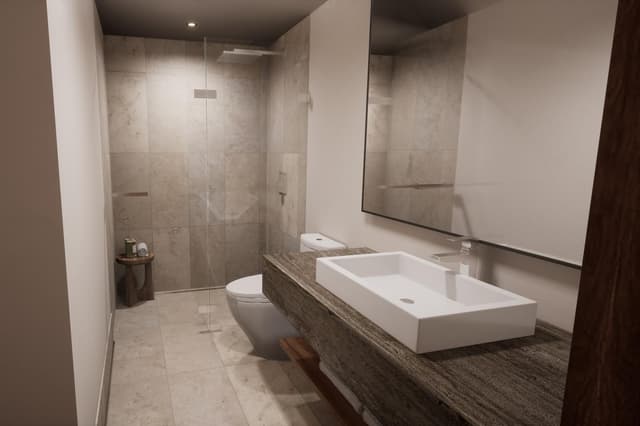 Penthouse de 3 Recámaras con Terraza en la Azotea, Piscina Plunge y Vista al Mar en la Playa