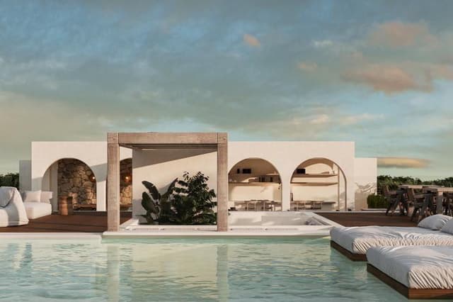 Impresionante Apartamento de 2 Recámaras con Terraza y Vistas al Amanecer en la Selva de Bahía Tankah