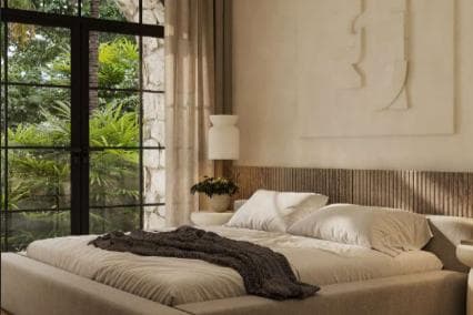 Exquisito Penthouse de 2 Recámaras con Azotea Privada, Piscina y Vistas Panorámicas al Océano en Bahía Tankah, Tulum