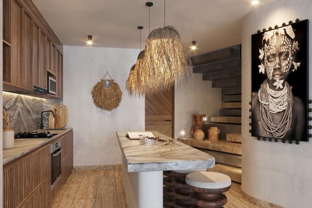 Moderno Apartamento de 2 Dormitorios con Terraza y Diseño Único en Tulum