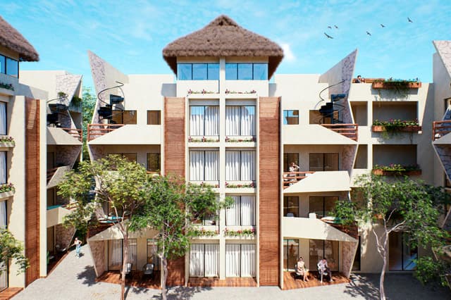 Lujo en la Terraza: Moderno Apartamento de 2 Recámaras con Jacuzzi Privado y Amplia Terraza