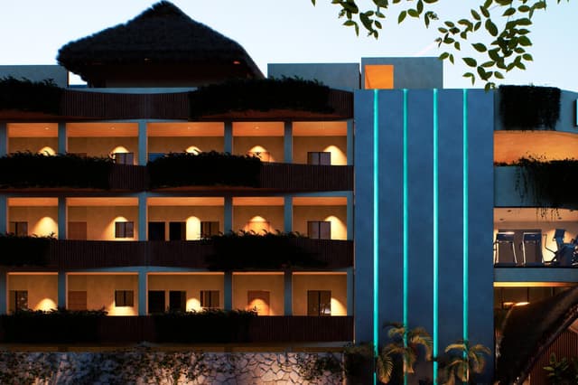 Lujo en la Terraza: Moderno Apartamento de 2 Recámaras con Jacuzzi Privado y Amplia Terraza