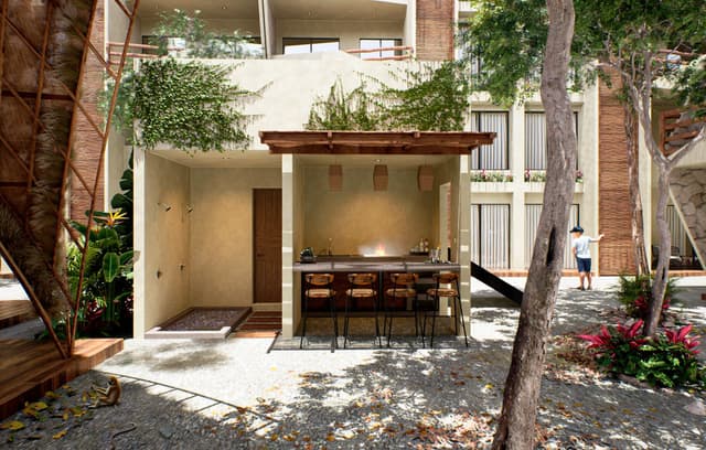 Refugio Moderno: Elegante Apartamento de 2 Recámaras con Terraza y Acceso a Instalaciones Estilo Resort