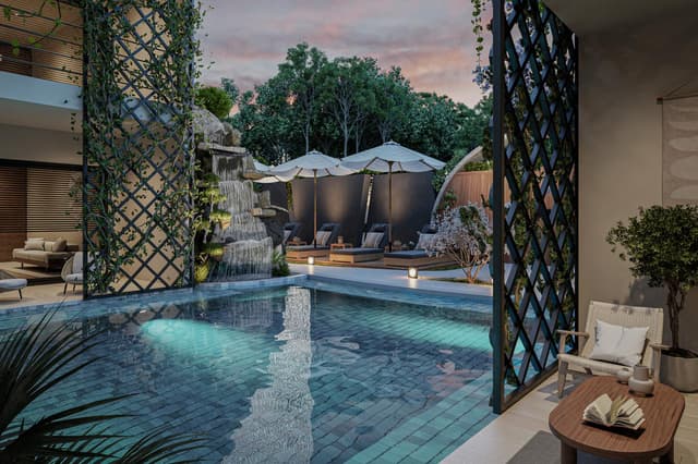 Comodidad Moderna: Estudio con Balcón Privado en el Paraíso Tropical de Tulum