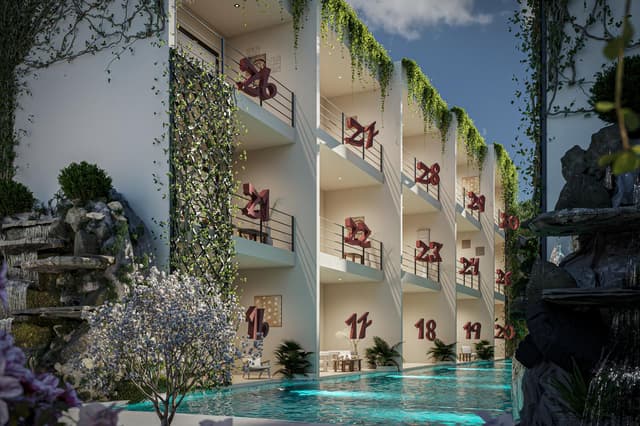 Escondite Pacífico: Estudio con Balcón Tranquilo en el Oasis Natural de Tulum