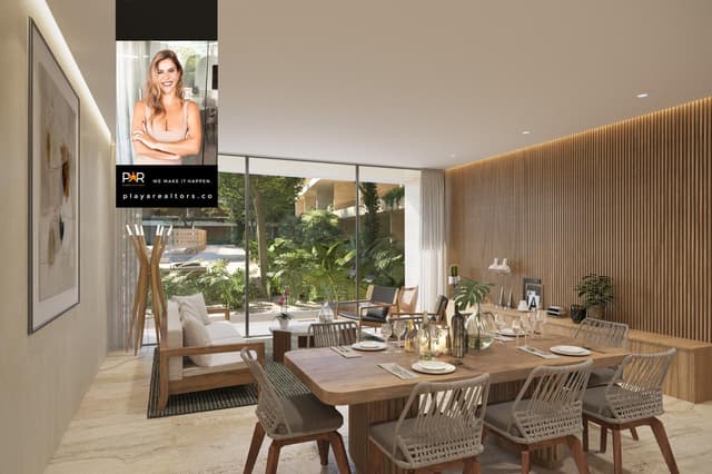 Lujo en Planta Baja: Studio Departamento con Terraza y Área de Lounge en Tulum