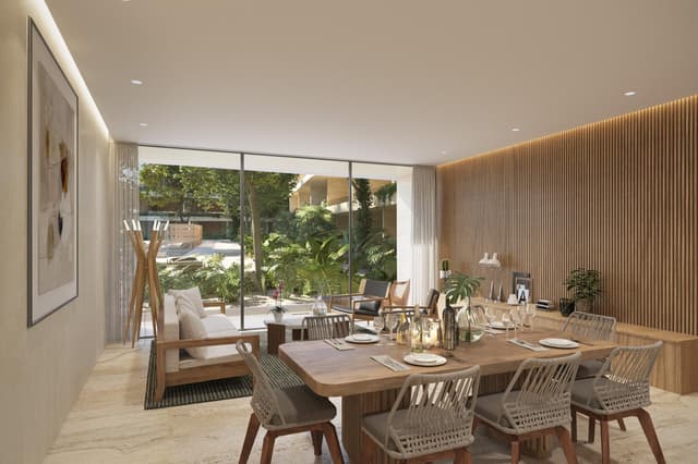 Estudio Sereno: Departamento con Terraza Expansiva y Vistas Panorámicas en Tulum