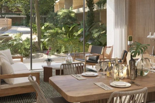 Vida Premium en Estudio: Departamento con Terraza Expansiva y Amenidades Modernas en Tulum