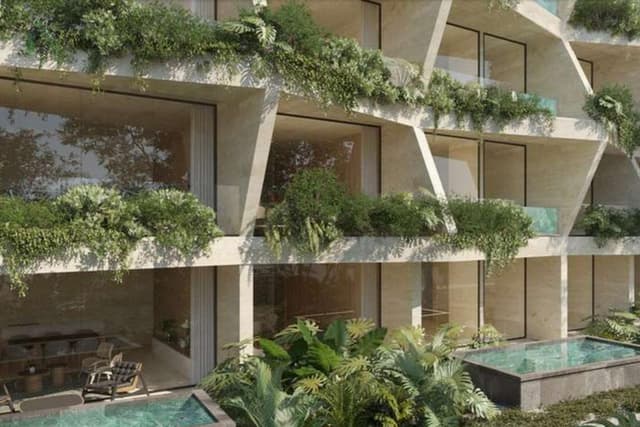 Vistas Impresionantes: Departamento de 2 Recámaras con Terraza Expansiva y Amenidades de Resort en Tulum