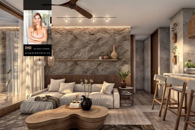 Vida Urbana Chic: Studio Apartamento con Elegante Balcón en Playa del Carmen