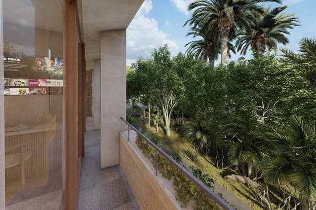 Refugio Estiloso: 1 Recámara con Balcón, a Pasos de las Playas del Caribe