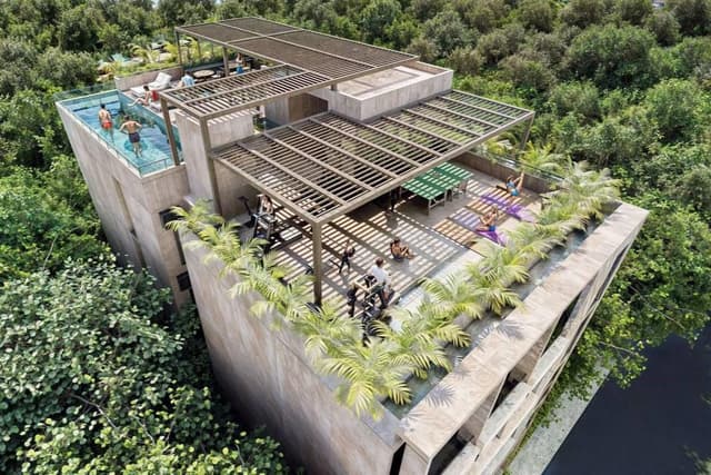 Comodidad Sofisticada: 2 Recámaras con Balcón, a Pasos de las Playas del Caribe