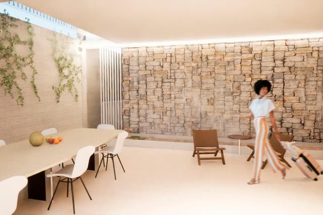 Chic Apartamento de 1 Habitación con Terraza y Arquitectura Verde en Playa del Carmen