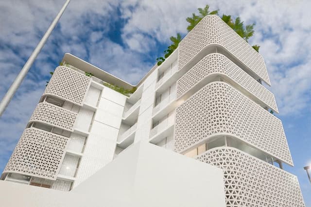 Chic Apartamento de 2 Habitaciones con Terraza Amplia y Características Ecológicas en Playa del Carmen