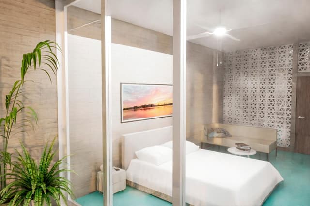 Estudio Chic con Balcón y Diseño Innovador en Playa del Carmen