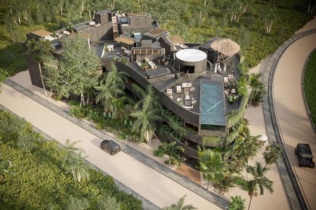 ¡Tu Paraíso Personal! Penthouse en Tulum con Alberca Privada, Fogata y Acceso Exclusivo al Beach Club