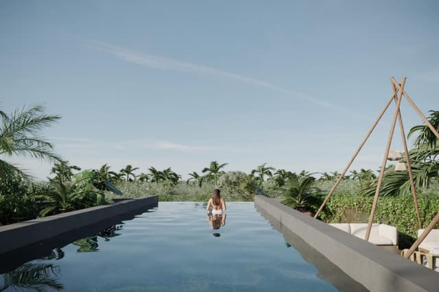 ¡Tu Paraíso Personal! Penthouse en Tulum con Alberca Privada, Fogata y Acceso Exclusivo al Beach Club