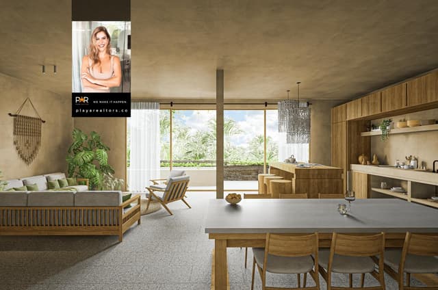 Estudio Listo para Vivir con Terraza en el Encantador Centro de Tulum