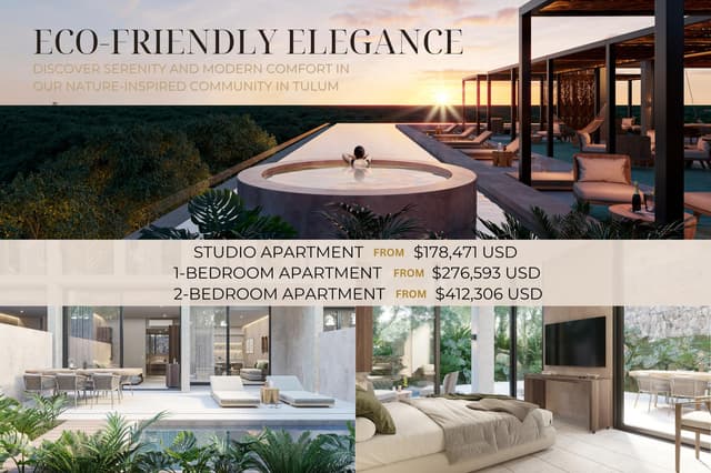 Estudio con Terraza y Tina Exterior: Oasis Tranquilo en Tulum