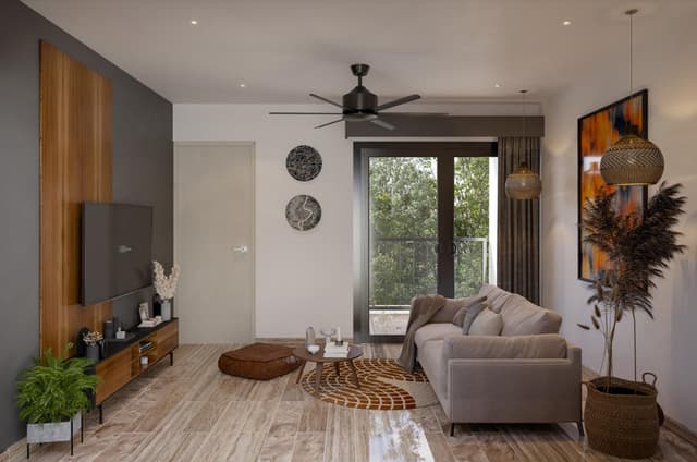 Íntimo Estudio con Terraza Inmerso en la Naturaleza de Tulum