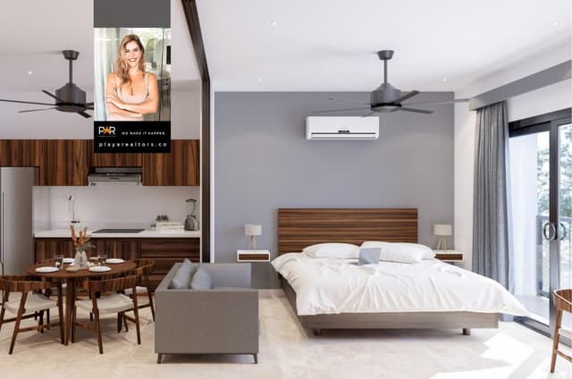 Íntimo Estudio Penthouse con Jardín Exclusivo en la Azotea en Tulum