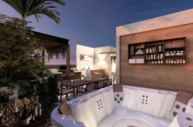 Departamento de 1 Recámara Listo para Habitar con Terraza: A Pasos de la 5ta Avenida en Playa del Carmen