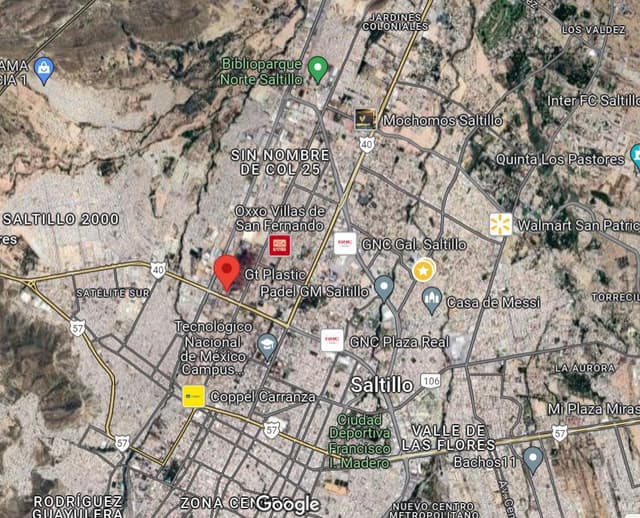 Periferico Luis Echeverría, La Salle, Saltillo, Coahuila